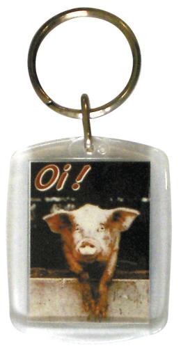 Schlüsselanhänger - Nuckes Oi! Ferkel - Gr. ca. 60x40mm - 03409