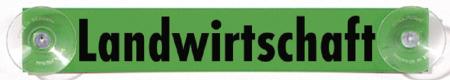Schild mit Saugnäpfen - Landwirtschaft - Gr. 28x4cm - 308037