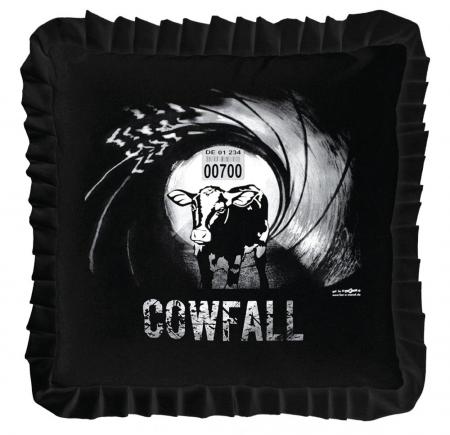 Kissen mit Aufdruck - Cowfall - 13350 - Dekor Kissen
