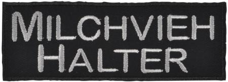 Aufnäher - Milchviehhalter -  20303 - Gr. ca. 11,5cm x 4cm
