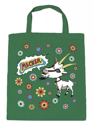 Baumwolltasche mit Druck - Ziege - 08855 - Bag Cotton
