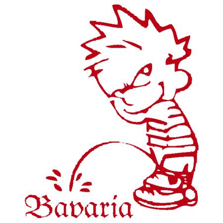 Pinkelmännchen Applikations-Aufkleber - Bavaria - 303641 Gr. ca. 15cm