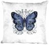 Kissen mit Print - Schmetterling Butterfly - Gr. ca. 40cm x 40cm incl. Füllung - K06992