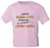Kinder T-Shirt ...wenn Mama + Papa nein sagen, frage ich Oma + Opa - 08108 Gr. 86-164