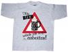 T-hirt unisex mit Print - Für Bier würde ich sogar... - 09531 hellgrau - Gr. S-XXL