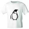 T-Shirt unisex mit Aufdruck in drei Farben Pinguin Gr. S – XL  10144