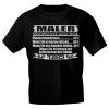 T-Shirt Sprücheshirt Handwerker - Maler  - 10286