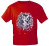 T-Shirt mit Print - Fee Rosenbogen - Gr. S-2XL - 10865 - versch. Farben zur Wahl -