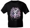 T-Shirt mit Print - Fee Rosenbogen - Gr. S-2XL - 10865 - versch. Farben zur Wahl -
