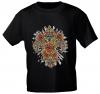 T-Shirt mit Print - Fantasy Rose - 10891 - versch. Farben zur Wahl - S-XXL