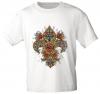 T-Shirt mit Print - Fantasy Rose - 10891 - versch. Farben zur Wahl - S-XXL