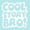 Dekoraufkleber Applikationsaufkleber Cool Story Bro! in 4 Farben  AP1122