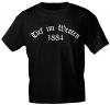 T-Shirt mit Print - Tief im Westen - 12331 schwarz - Gr. S-XXL