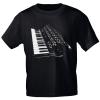 T-Shirt mit Print Akkordeon - ROCK YOU MUSIC SHIRTS 12967 Gr. L