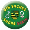 Magnetbutton - BIN SACHSE SUCHE SEXIN - 16235 Gr. ca. 5,7 cm
