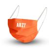 Textil Design Maske mit zertifizierten Innenvlies - ARZT - 15870 + Gratiszugabe