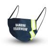 Design Maske mit zertifizierten Innenvlies - BAMBINI FEUERWEHR - 15882 + Gratiszugabe