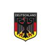 Flaschenöffner - Deutschland Wappen - weiß - 06458 - Gr. ca. 5,7 cm