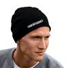 Longbeanie Slouch-Beanie Sommerbeanie mit Textildruck - SANITÄTSDIENST - SB55004 schwarz