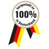 Baumwollmaske mit zertifiziertem Innenvlies - Pepita Schwarz-Gelb - 15406 + Gratiszugabe