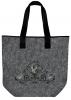 Filztasche mit Einstickung - Deer Hirsch Tattoo Tribal - 26055 Shoppertasche Gr. ca. 46,5cm x 39,5cm