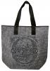 Filztasche mit Einstickung - Oberammergau Landschaft - 26252 Shoppertasche Gr. ca. 46,5cm x 39,5cm