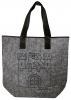 Filztasche mit Einstickung - Wolfsburg Burg - 26253 Shoppertasche Gr. ca. 46,5cm x 39,5cm