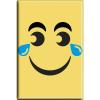 MAGNET - Emoji grinsend - Gr. ca. 8 x 5,5 cm - 37206 - Küchenmagnet
