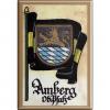 Küchenmagnet - Wappen Amberg - Gr. ca. 8 x 5,5 cm - 37502 - Magnet Kühlschrankmagnet