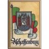 Küchenmagnet - Wappen Aschaffenburg - Gr. ca. 8 x 5,5 cm - 37506 - Magnet Kühlschrankmagnet