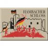 MAGNET - Hambacher Schloss - Gr. ca. 8 x 5,5 cm - 37630 - Küchenmagnet