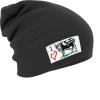 Longbeanie Slouch-Beanie Wintermütze I Love Kuh 54032