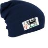 Longbeanie Slouch-Beanie Wintermütze I Love Kuh 54032