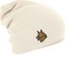 Longbeanie Slouch-Beanie Wintermütze Kopf Schäferhund 54102