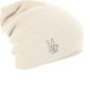 Longbeanie Slouch-Beanie Wintermütze Handzeichen Peace 54453