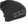 Longbeanie Slouch-Beanie Mütze Lever Tod als Sklave 54516