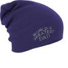 Longbeanie Slouch-Beanie Mütze Worlds greatest Dad 54518