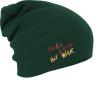 Longbeanie Slouch-Beanie Mütze make love not war 54524