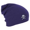 Longbeanie Slouch-Beanie Mütze Totenkopf 54544