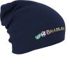 Longbeanie Slouch-Beanie Brasilien Fussball 54581