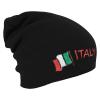 Longbeanie Slouch-Beanie Mütze Italy Italien mit Fahne 54590