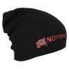 Longbeanie Slouch-Beanie Mütze Norwegen mit Fahne 54594