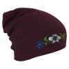 Longbeanie Slouch-Beanie Wintermütze Edelweiß Enzian 54816