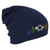 Longbeanie Slouch-Beanie Wintermütze Edelweiß Enzian 54816
