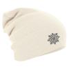 Longbeanie Slouch-Beanie Mütze Eiskristall 54826