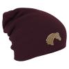Longbeanie Slouch-Beanie Wintermütze Pferdekopf Stute 54862