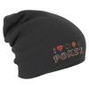 Longbeanie Slouch-Beanie Wintermütze I love Poker 54864