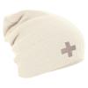 Longbeanie Slouch-Beanie Wintermütze Kreuz 54899