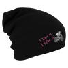 Longbeanie Slouch-Beanie Radfahren - I bike it  54904