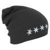 Longbeanie Slouch-Beanie Mütze 4 Sterne 55172